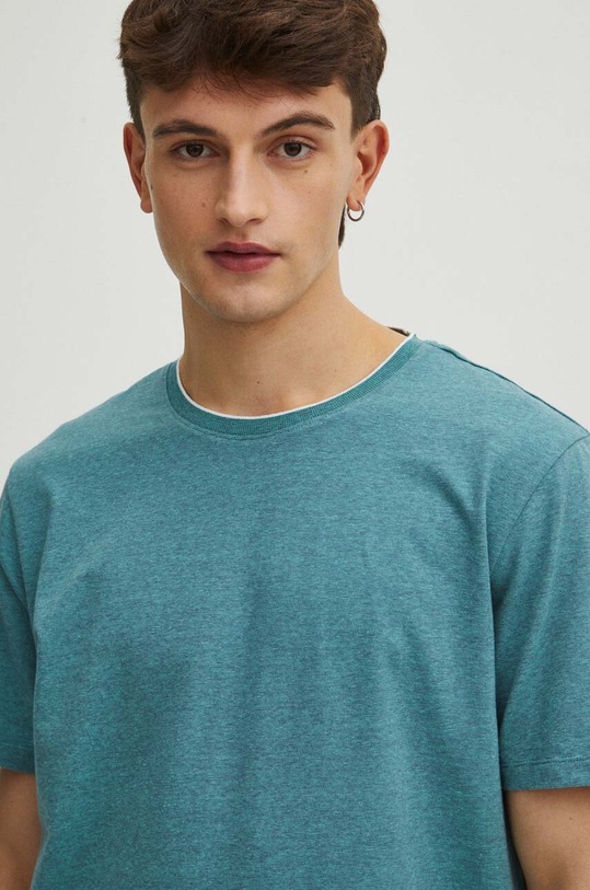 Medicine t-shirt bawełniany turkusowy RS24.TSM040