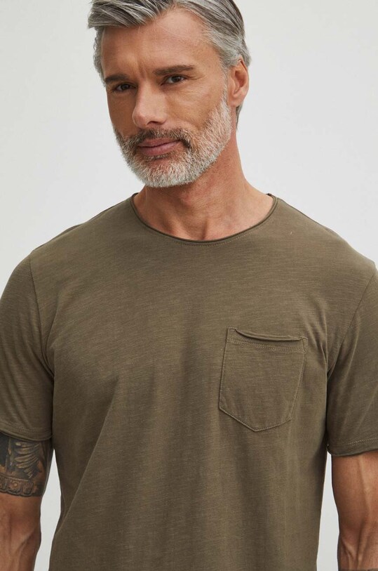 Medicine tricou din bumbac verde RS24.TSM051