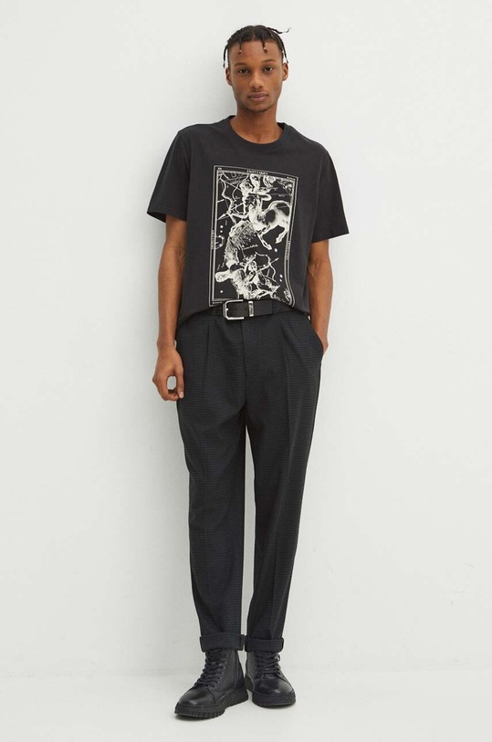 Oblečení Bavlněné tričko pánské z kolekce Zvěrokruh - Střelec šedá barva RS24.TSM155 šedá