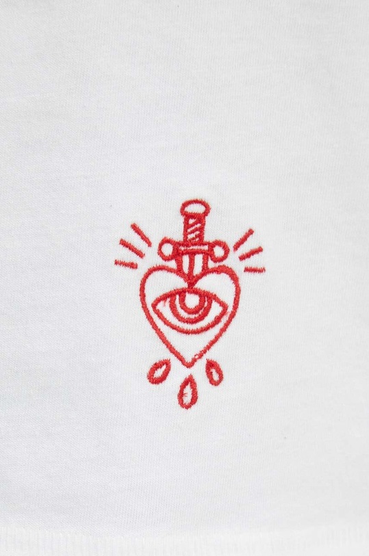 T-shirt bawełniany męski z kolekcji Love Alchemy kolor biały RS24.TSM200 biały