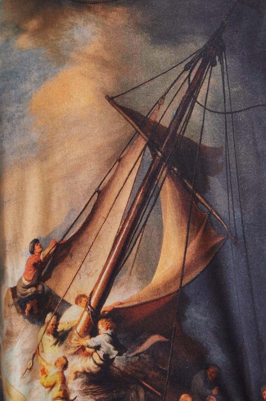 T-shirt bawełniany męski z kolekcji Eviva L'arte kolor multicolor RS24.TSM250