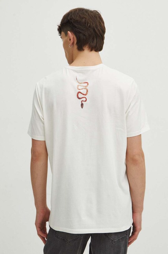 Medicine tricou din bumbac bej RS24.TSM455