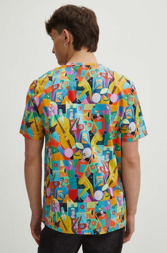 T-shirt bawełniany męski by Mirosław Nowiński, Grafika Polska kolor multicolor multicolor RS24.TSM461