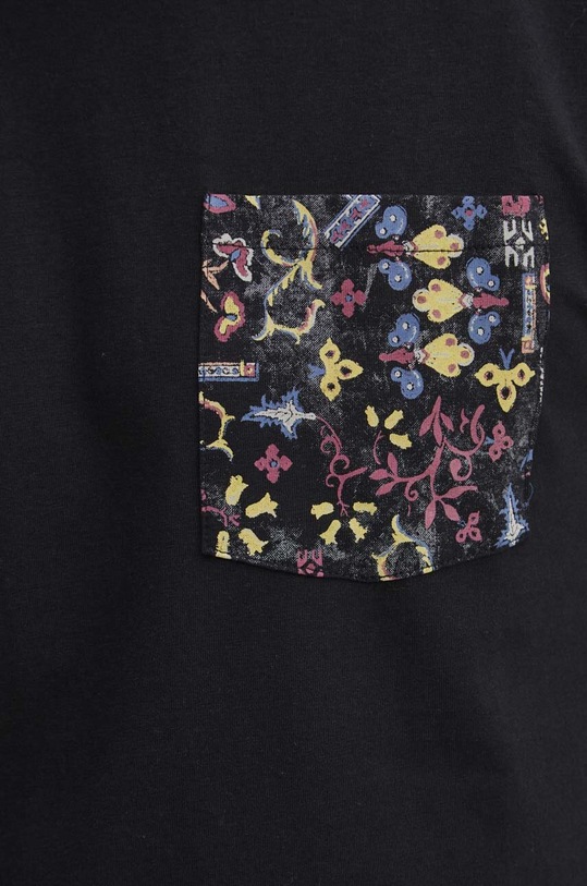 Bavlnené tričko pánske čierna farba RS24.TSM500 čierna