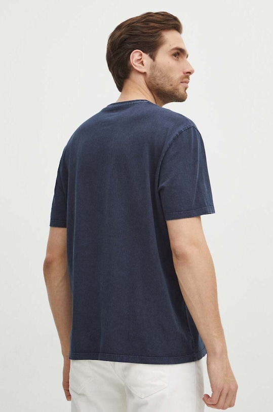 Odzież T-shirt bawełniany męski Iron Maiden kolor granatowy RS24.TSM654 granatowy