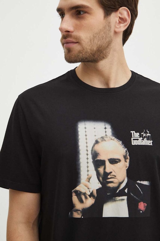 Medicine t-shirt bawełniany RS24.TSM660 czarny