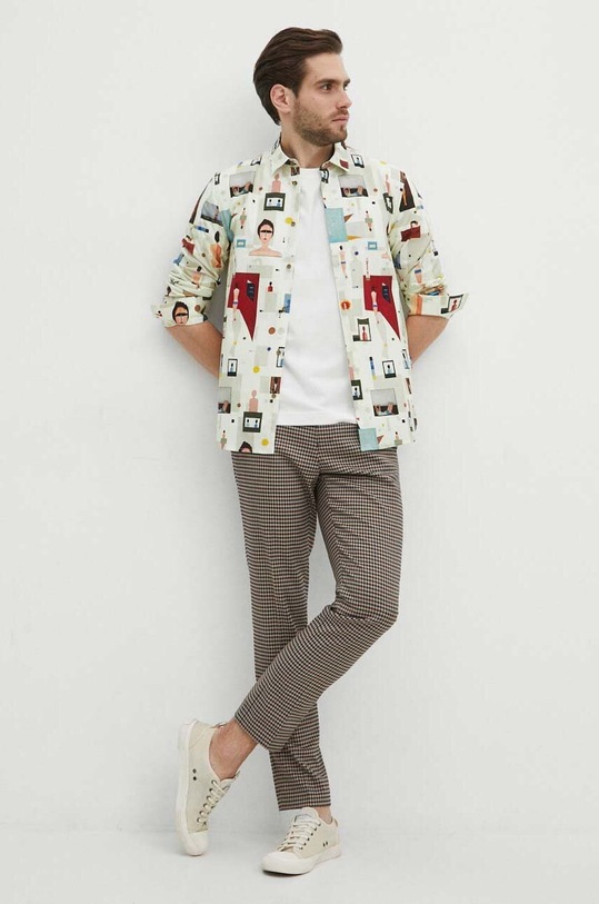 Oblečení Bavlněné tričko Medicine RS24.TSM671 bílá