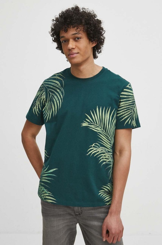 Odzież Medicine t-shirt bawełniany RS24.TSM710 turkusowy