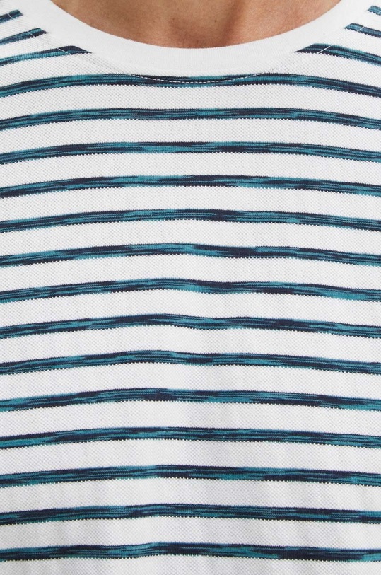 Bavlnené tričko pánske biela farba RS24.TSM813 biela