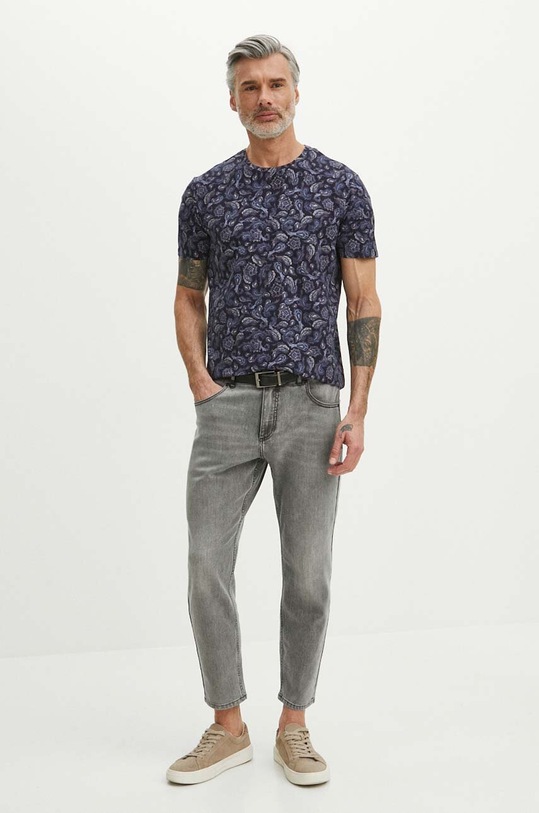 Medicine t-shirt bawełniany RS24.TSM820 granatowy RS24