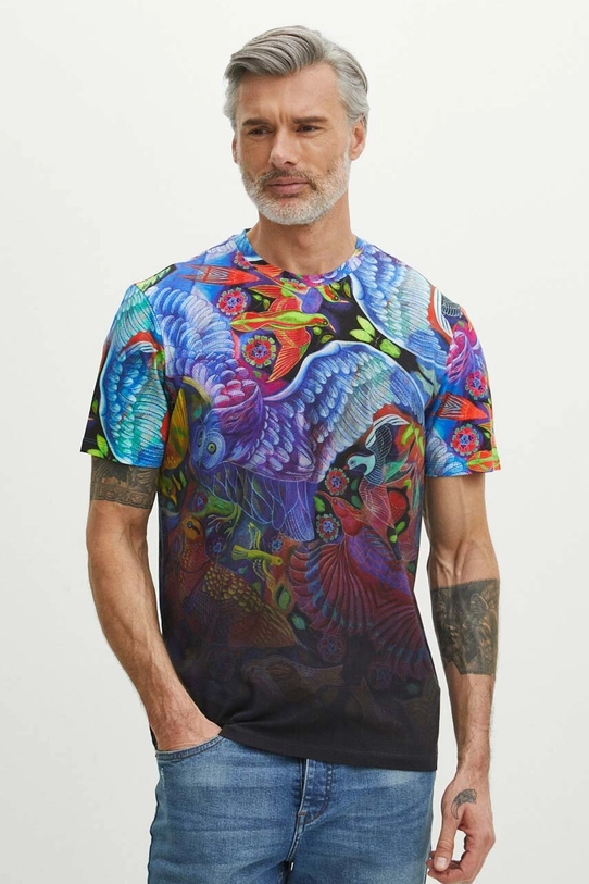 Medicine tricou din bumbac RS24.TSM851 multicolor RS24