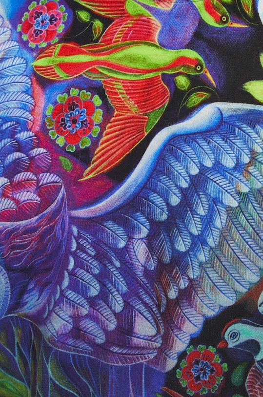 T-shirt bawełniany męski z kolekcji Jane Tattersfield x Medicine kolor multicolor RS24.TSM851