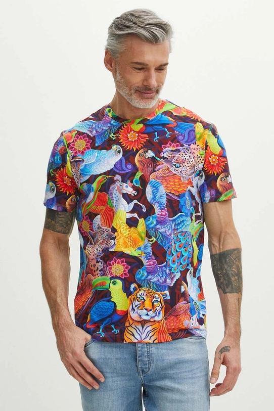 Medicine t-shirt bawełniany RS24.TSM855 multicolor