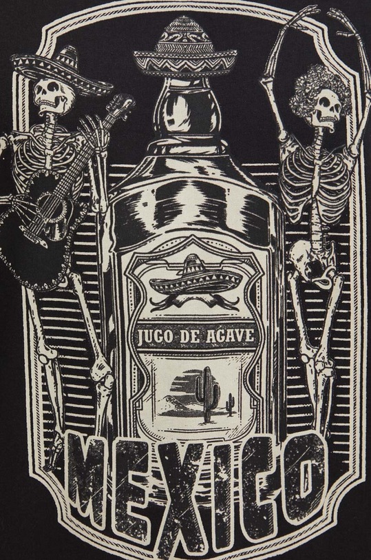 Medicine t-shirt bawełniany RS24.TSM900 czarny