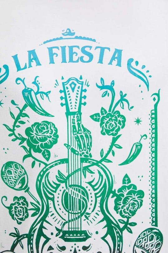 T-shirt bawełniany męski kolor biały RS24.TSM909 biały