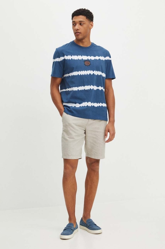 Medicine pamut póló RS24.TSM915 türkiz RS24