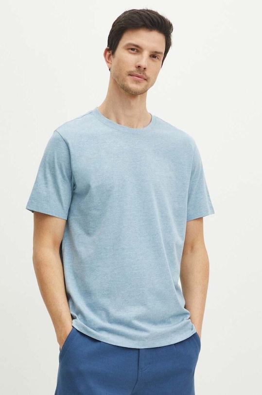 Tričko pánske okrúhly modrá RS24.TSMA02
