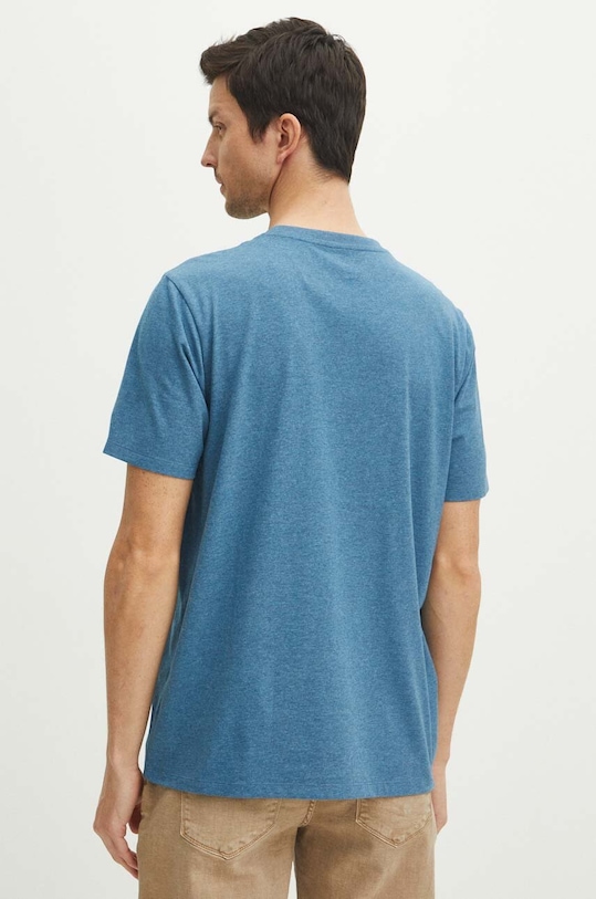 Oblečenie Tričko pánske tyrkysová farba RS24.TSMA02 tyrkysová