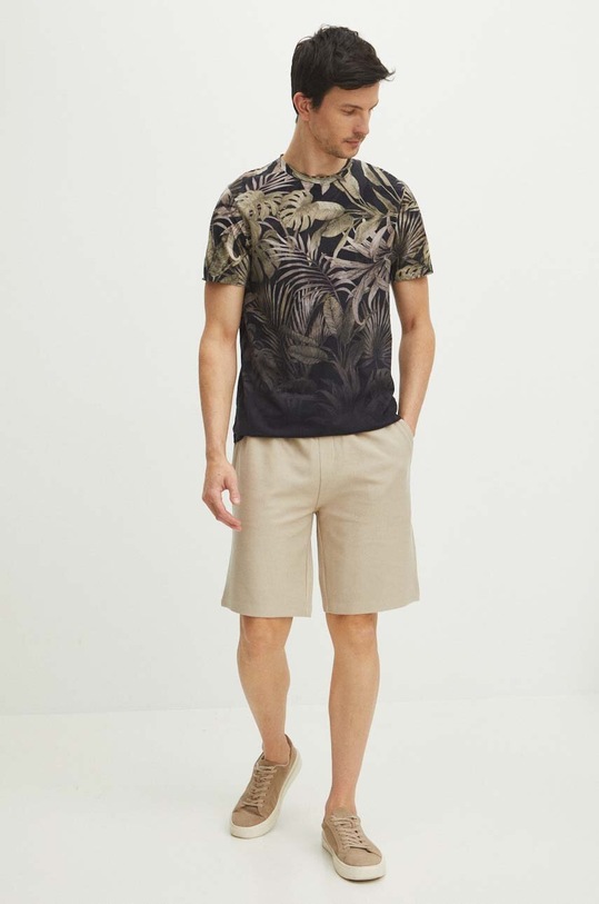 Bavlnené tričko Medicine RS24.TSMA24 čierna RS24