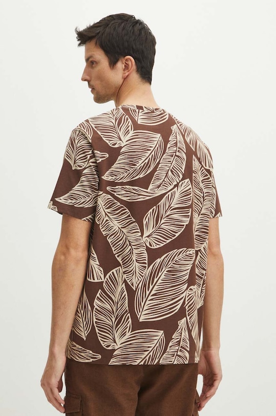 Oblečení Bavlněné tričko Medicine RS24.TSMA27 hnědá