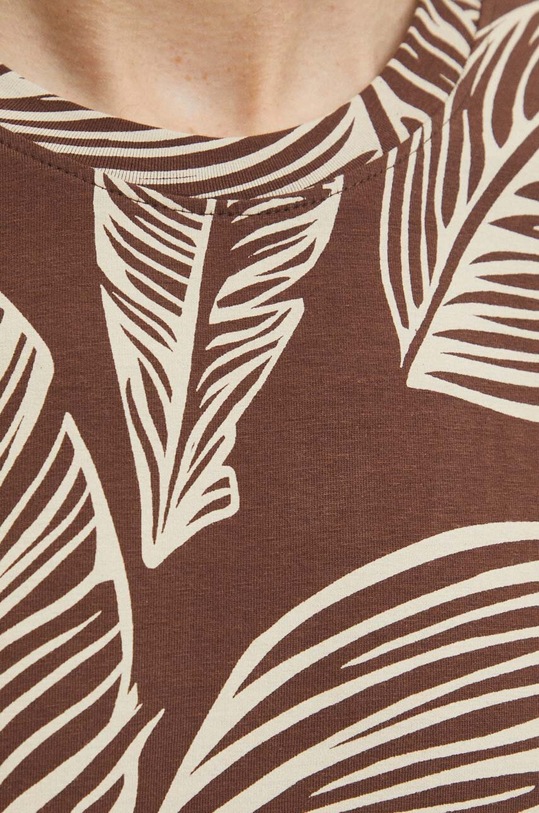 Bavlněné tričko Medicine RS24.TSMA27 hnědá