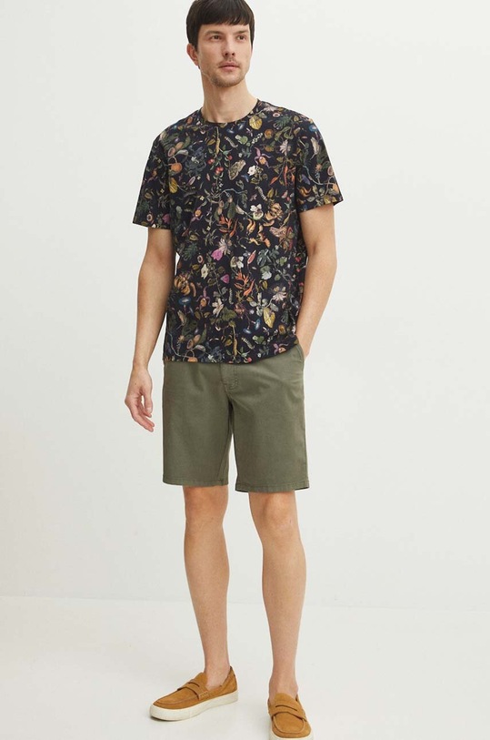 Medicine t-shirt bawełniany RS24.TSMA30 czarny RS24