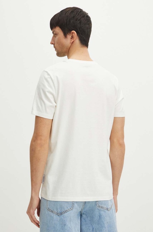 Bavlnené tričko pánske z kolekcie Tatra National Park x Medicine béžová farba béžová RS24.TSMA53