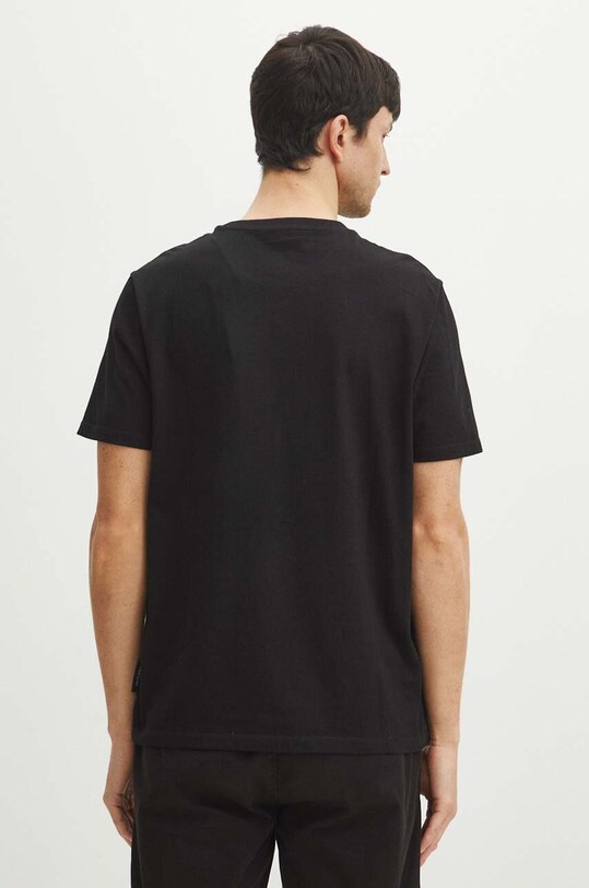 T-shirt bawełniany męski z kolekcji Tatrzański Park Narodowy x Medicine kolor czarny czarny RS24.TSMA56