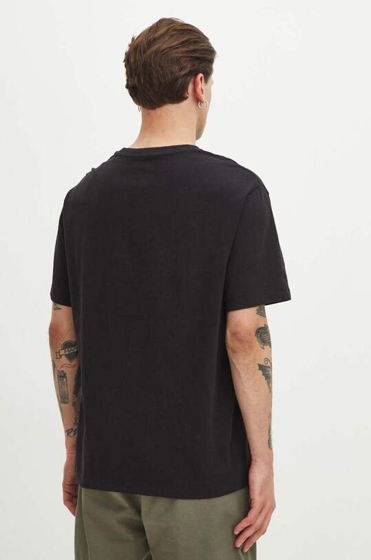 Odzież T-shirt bawełniany męski gładki kolor szary RS24.TSMB05 szary