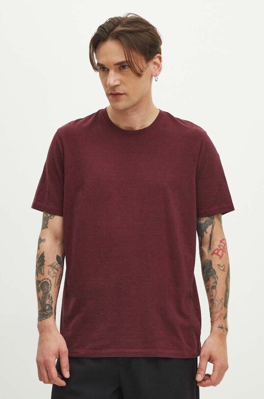 Medicine tricou burgundia RS24.TSMB06