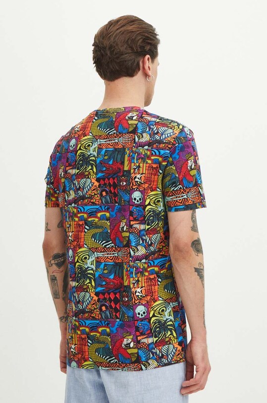 Oblečení Bavlněné tričko pánské RS24.TSMB14 vícebarevná