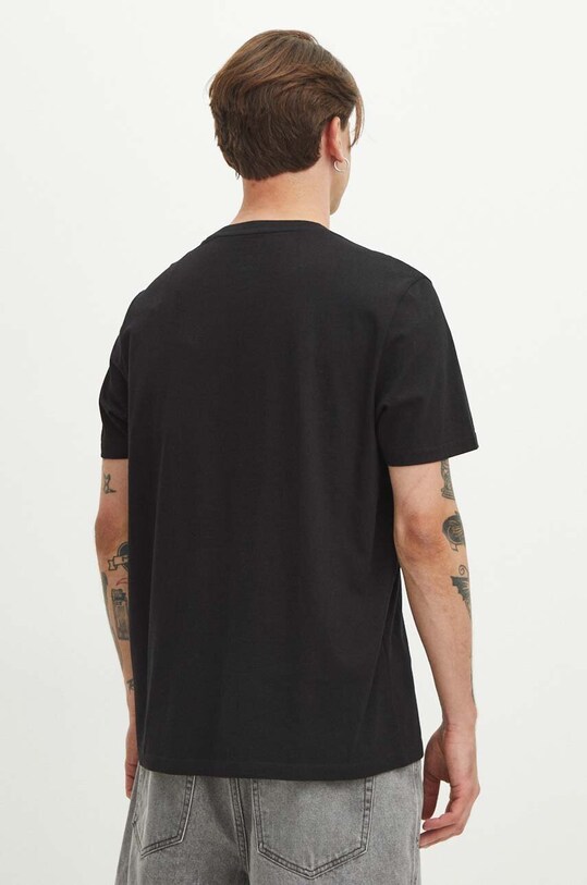 Odzież T-shirt bawełniany męski Slayer kolor czarny RS24.TSMB57 czarny