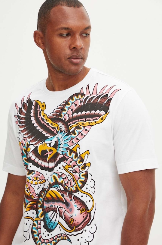 Medicine tricou din bumbac RS24.TSMC53 alb