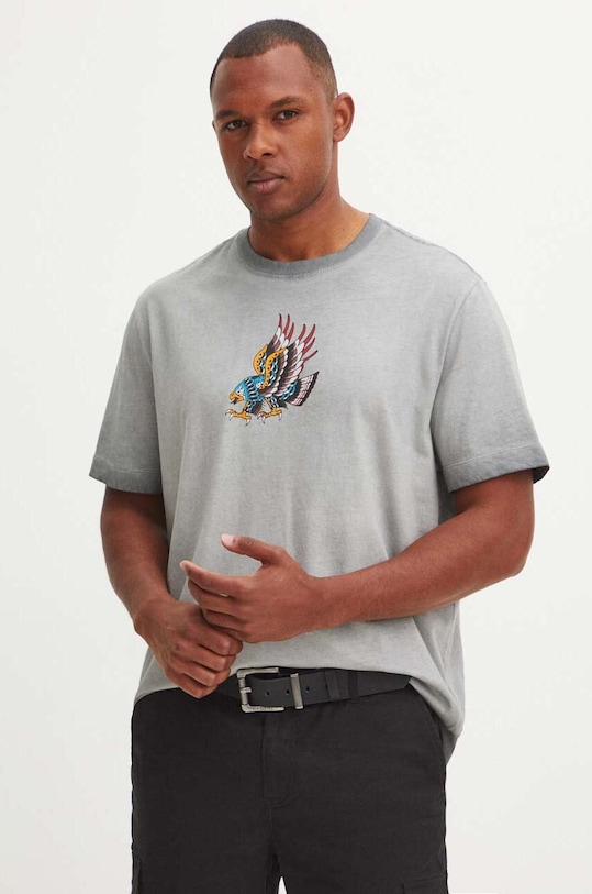 Medicine t-shirt bawełniany RS24.TSMC57 szary RS24