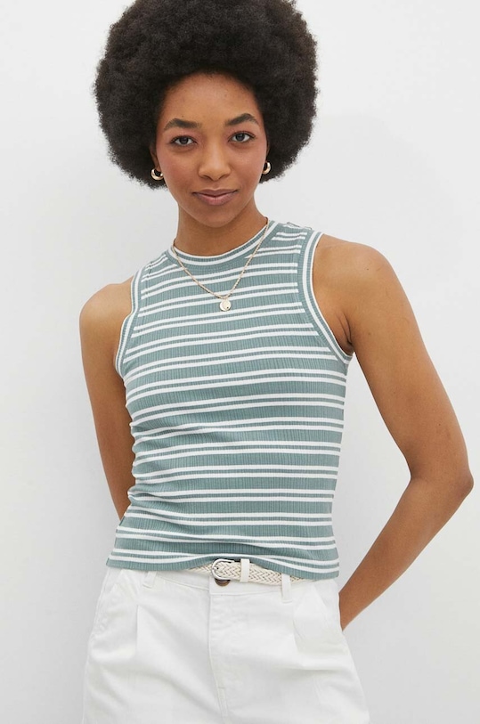 Medicine t-shirt wzorzyste zielony RS24.TTD070