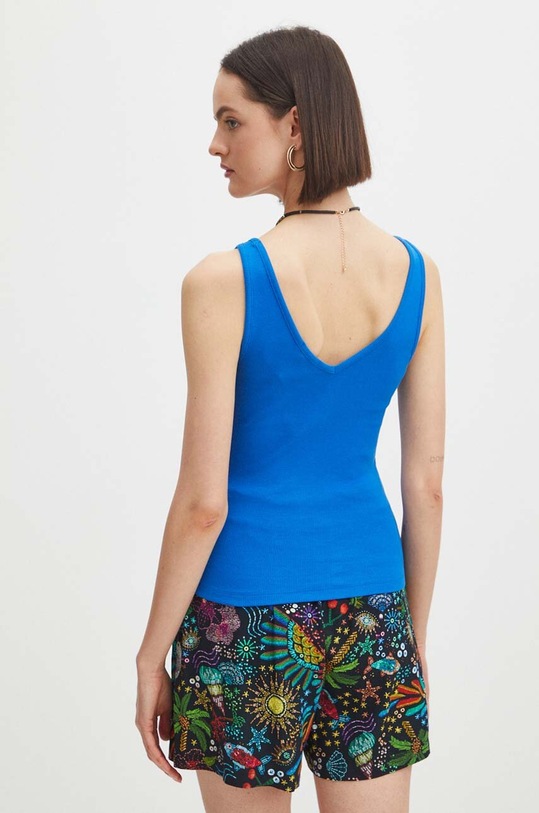 Oblečení Dámský bavlněný top, fialová barva RS24.TTD0A0 fialová