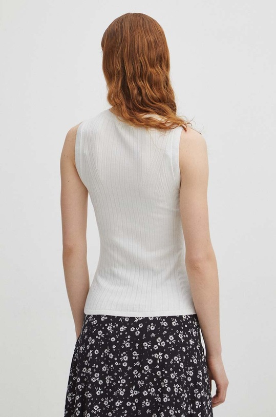 Odzież Top damski sweterkowy kolor beżowy RS24.TTD500 beżowy