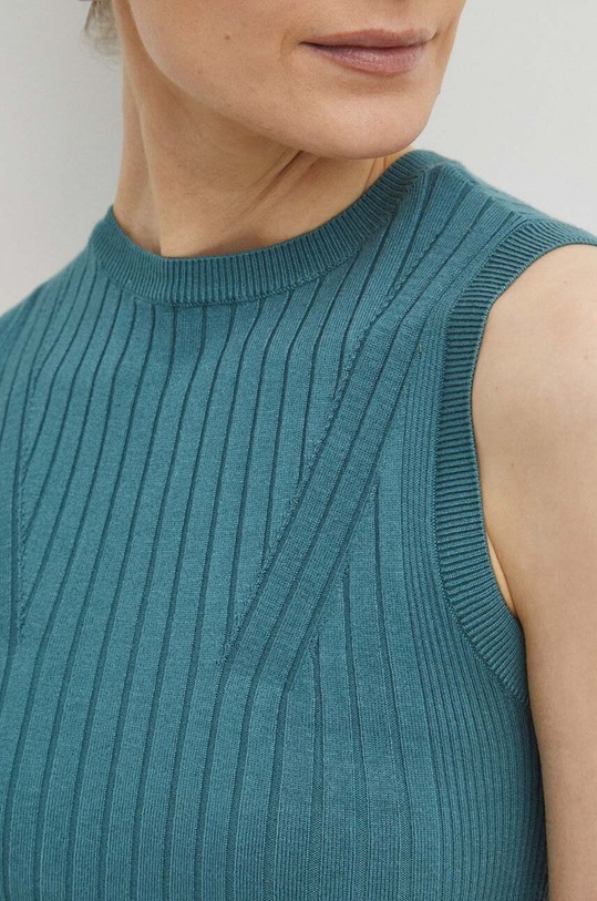 Top dámsky sveterový zelená farba RS24.TTD500 zelená