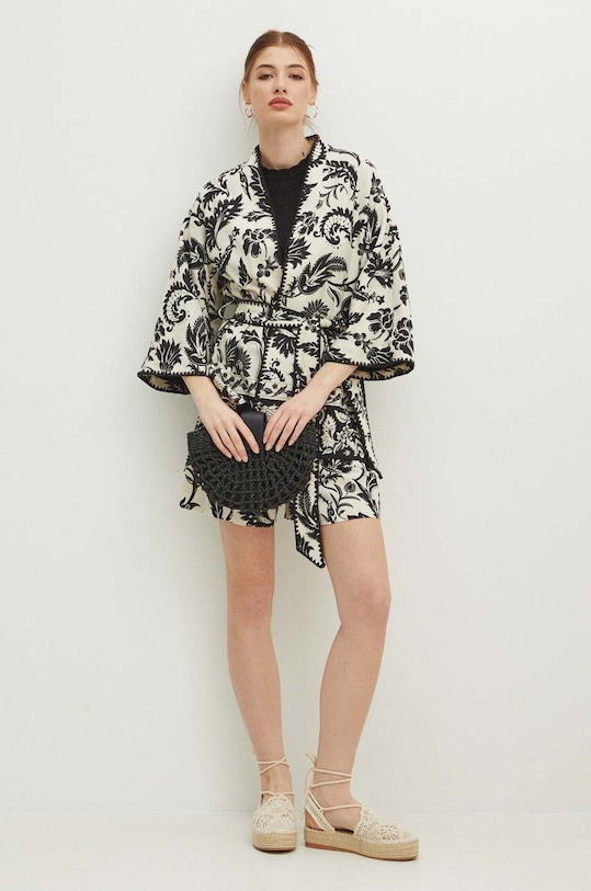 Top dámský ažurový černá barva RS24.TTDA07 černá RS24