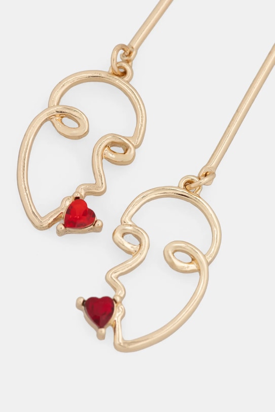 Náušnice dámské s ozdobnými přívěsky zlatá barva RS25.AUD300 zlatá RS25