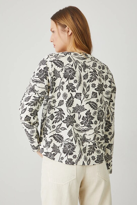 Oblečení Halenka s lněnou směsí Medicine RS25.BDD070 béžová