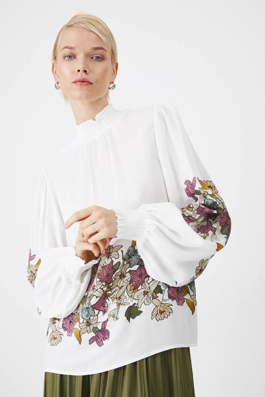 Medicine bluza RS25.BDD251 alb RS25