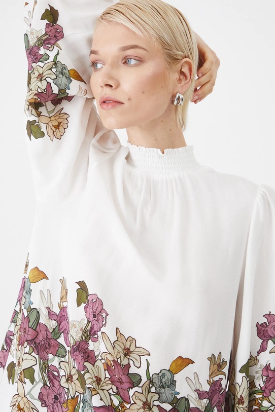 Bluzka damska z kolekcji Eviva L'arte kolor biały RS25.BDD251 biały