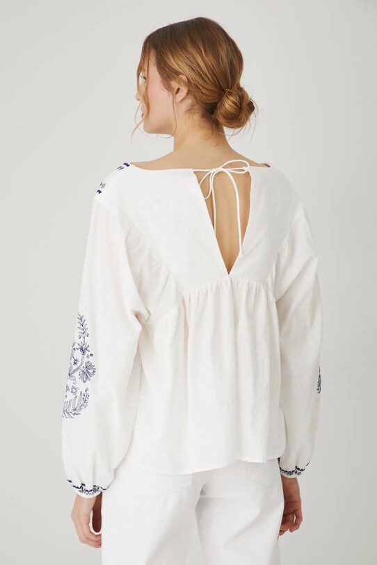 Îmbrăcăminte Medicine bluza din bumbac RS25.BDD704 alb