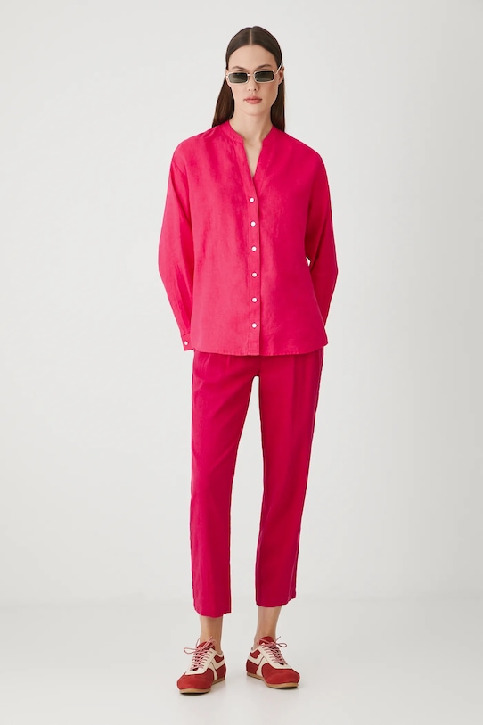 Medicine bluza din in RS25.BDD706 portocaliu RS25