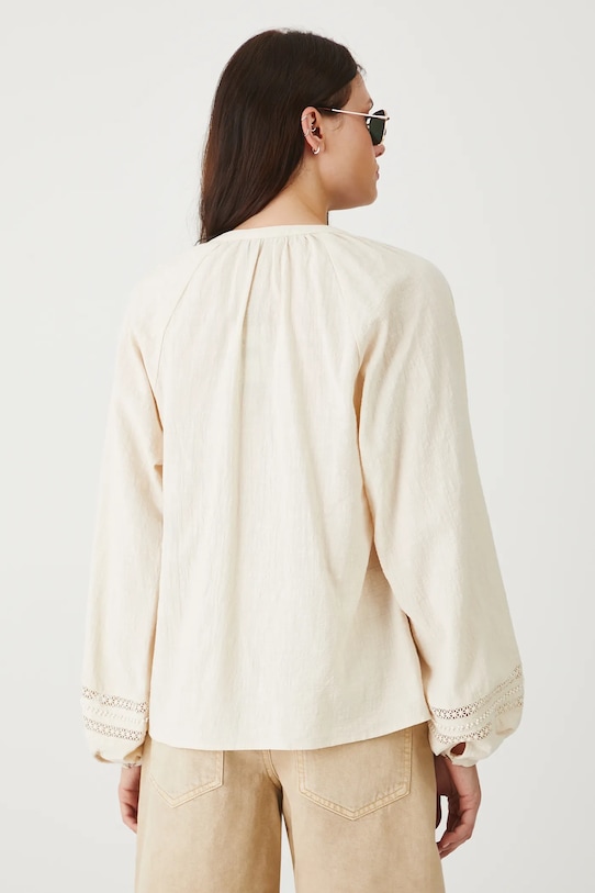 Medicine bluzka bawełniana RS25.BDDB01 beżowy RS25