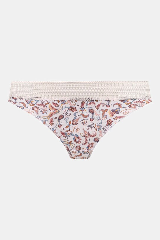 Odzież Figi bawełniane damskie briefs z elastanem wzorzyste (2-pack) kolor multicolor RS25.BID300 multicolor