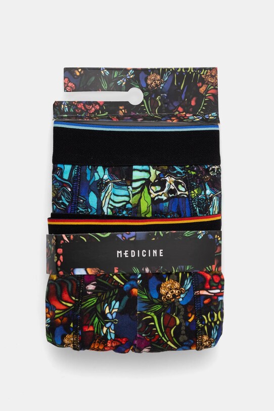 Bokserki bawełniane z kolekcji Eviva L'arte z elastanem (2-pack) kolor multicolor RS25.BIM252