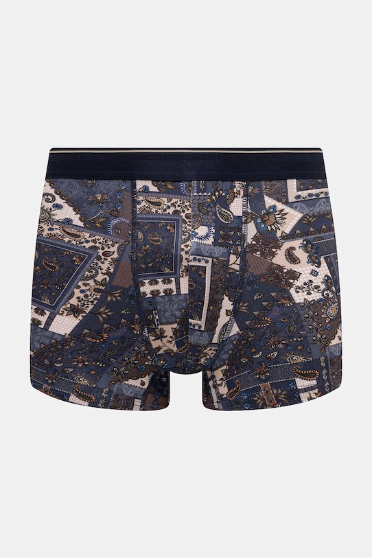 Odzież Bokserki bawełniane męskie z elastanem wzorzyste (2-pack) kolor multicolor RS25.BIM301 multicolor