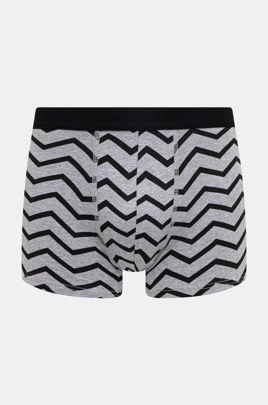 Odzież Bokserki bawełniane męskie z elastanem wzorzyste (2-pack) kolor multicolor RS25.BIM508 multicolor